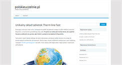 Desktop Screenshot of polskieuczelnie.pl