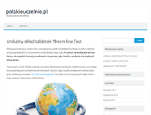 Tablet Screenshot of polskieuczelnie.pl